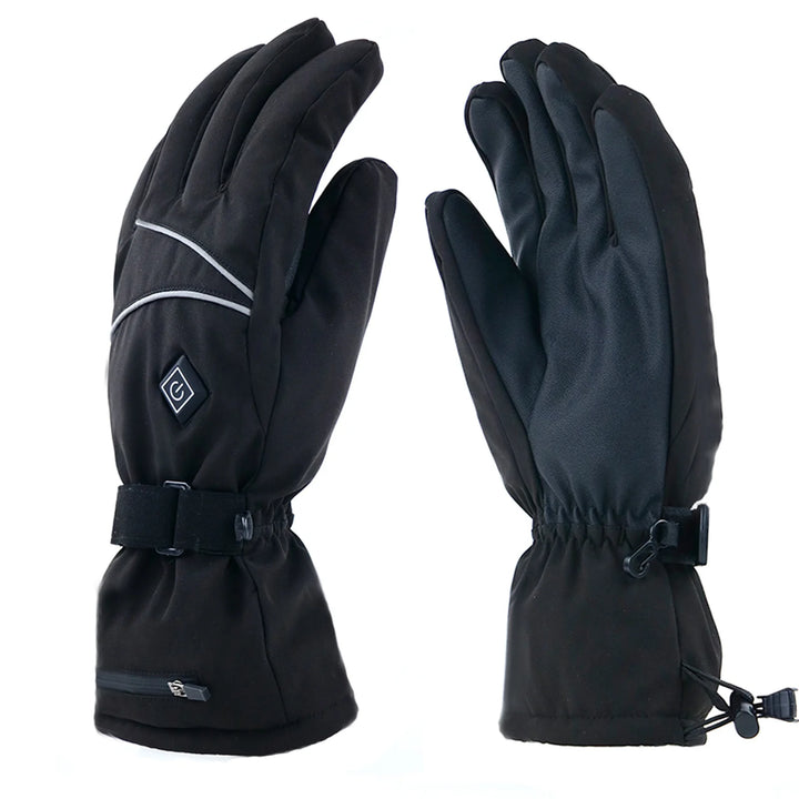Electric Heated Gloves for Men and Women Water-resistant Winter Warm Touchscreen Gloves Outdoor Sport Gloves Mittens for Skiing - Vogue Vista UK