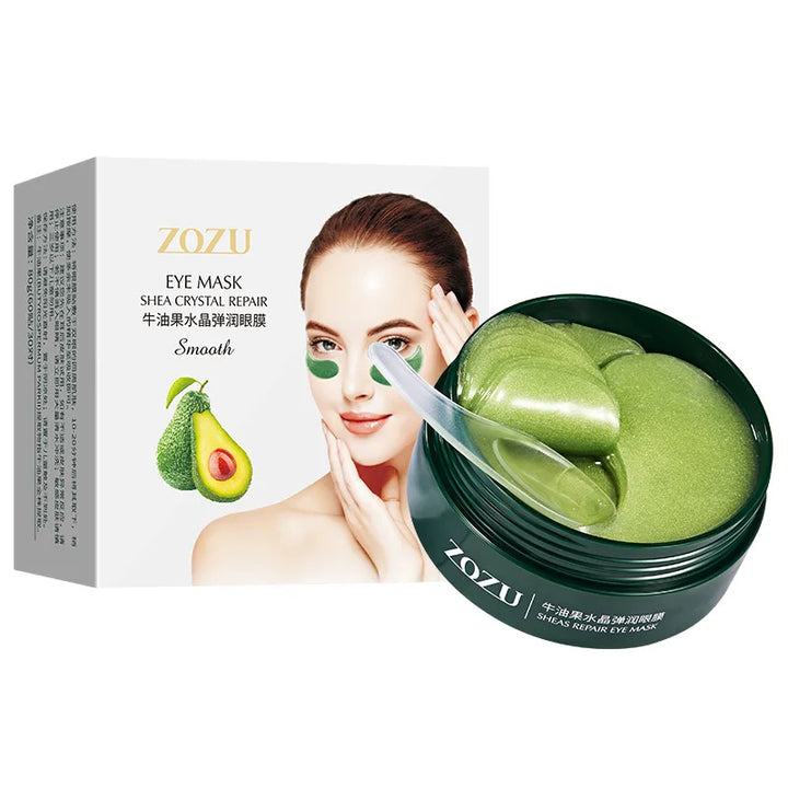 240pcs=120pairs Eye patches Hyaluron Acid & Gold & Seaweed & Black Pearl Hydrating Moisturizing Crystal Collagen Gel Eye Mask - Vogue Vista UK