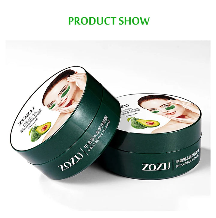 240pcs=120pairs Eye patches Hyaluron Acid & Gold & Seaweed & Black Pearl Hydrating Moisturizing Crystal Collagen Gel Eye Mask - Vogue Vista UK