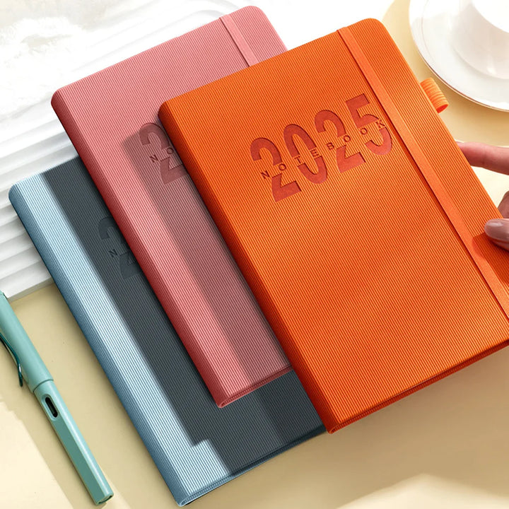 2025 Planner Weekly and Monthly Planner A5 Schedule Notebook Weekly & Monthly Agenda Planner for Office Home and School Supplies - Vogue Vista UK