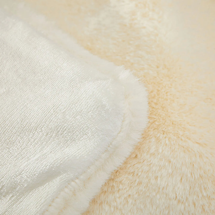 Warm Artificial Mink cashmere Blankets for Bed Luxury Super Soft Faux Fur Blanket Sofa Cover Double Layers Fluffy Throw Blanket - Vogue Vista UK