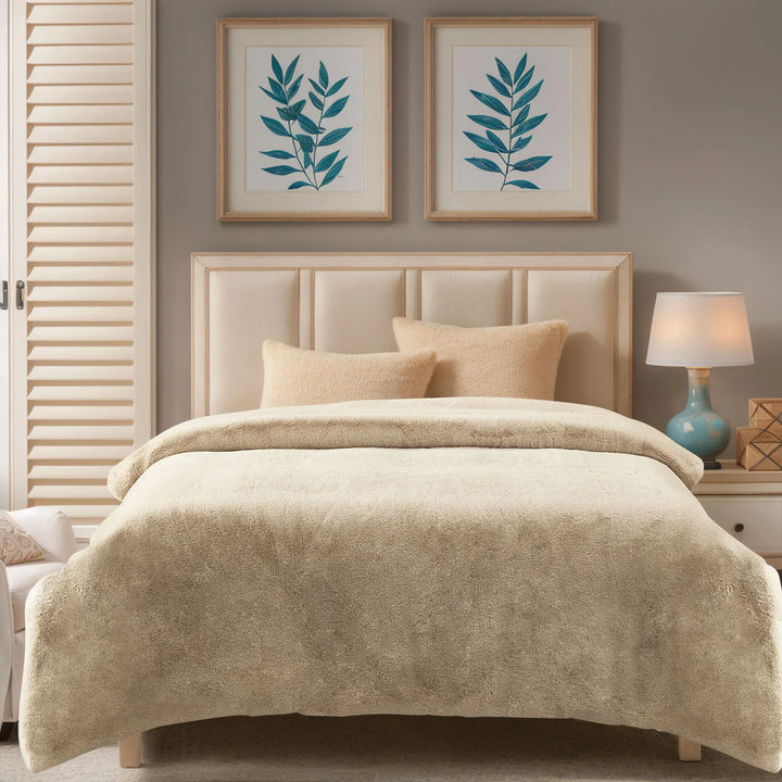 Warm Artificial Mink cashmere Blankets for Bed Luxury Super Soft Faux Fur Blanket Sofa Cover Double Layers Fluffy Throw Blanket - Vogue Vista UK
