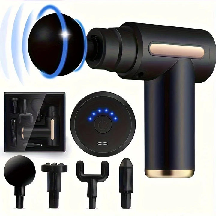 Sejoy Massage Gun Percussion Muscle Fascial Gun 10 Speed Deep Muscle Vibration Tissue Percussion Massager - Vogue Vista UK