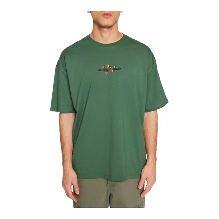 Trendyol TYZA Men's T-Shirts Crew Neck Knit Oversize Slogan Standard Sleeve Casual Tops & Tees T Shirts Casual T-Shirts - Vogue Vista UK