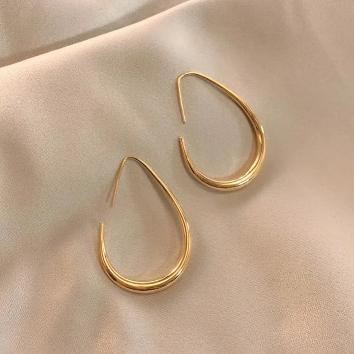 2Pcs Irregular Geometric Earrings for Women, New Trendy and Personalized Design Internet Famous Earring With Simple Temperament - Vogue Vista UK