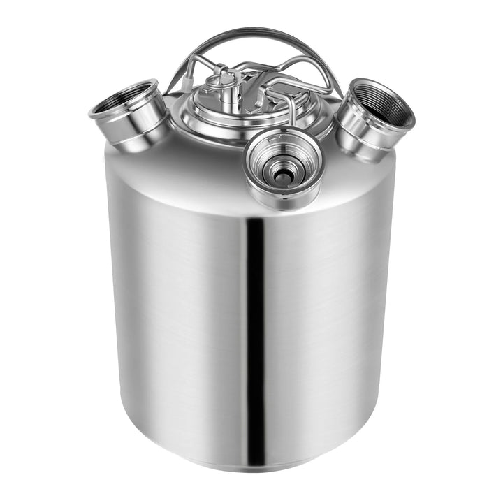 10L Beer Cleaning Machine Can 3-head Cleaning Keg Storage Barrel Refrigerated Container Kitchen Stainless Steel Food Storage - Vogue Vista UK