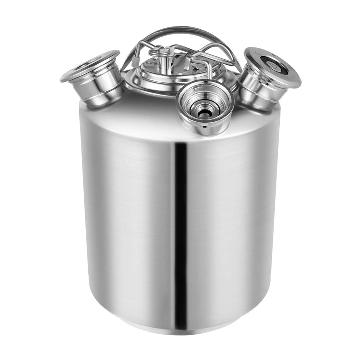 10L Beer Cleaning Machine Can 3-head Cleaning Keg Storage Barrel Refrigerated Container Kitchen Stainless Steel Food Storage - Vogue Vista UK