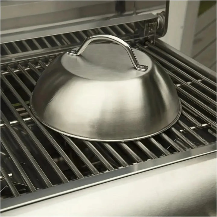 9inch Stainless Steel Oven Squeegee Cover Perfect Barbecue Tools Accessory for Outdoor Camping Picnics bbq grill barbeque - Vogue Vista UK