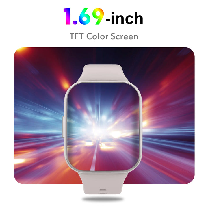 Smart Watch, Fitness Tracker Watch for Men Women, 1.69'' Touch Smartwatch Fitness Watch with Pedometer/Sleep Monitor. - Vogue Vista UK