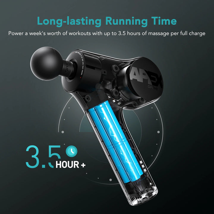 opove Apex Deep Tissue Massage Gun 14.5mm Percussion Muscle Massager for Fascia Workout Pain Relief Recovery Relaxation Free Shi - Vogue Vista UK