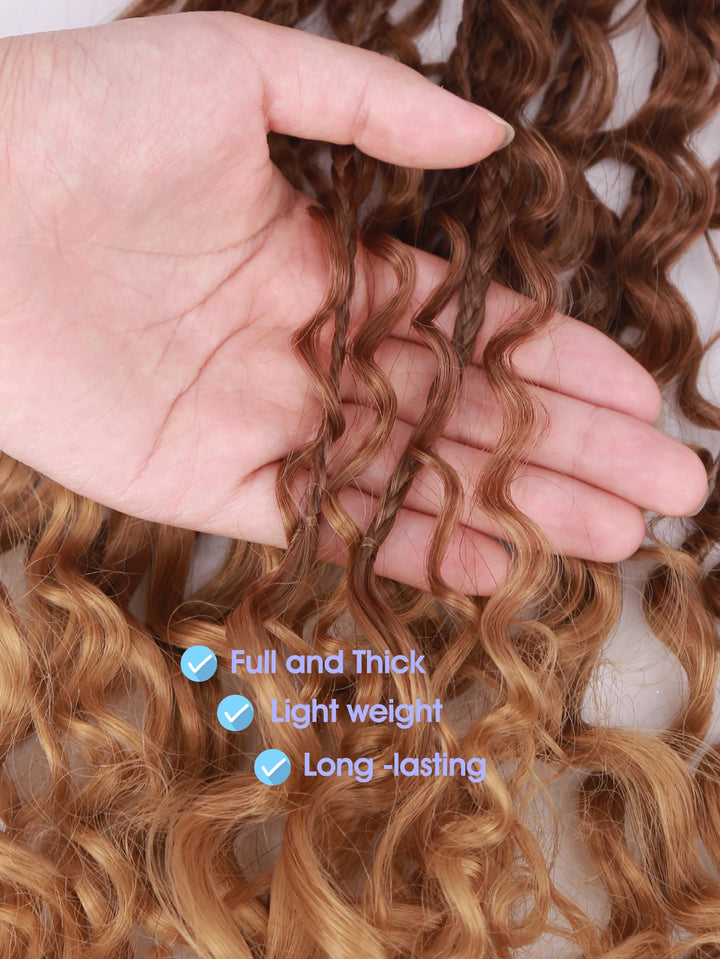 Crochet Box Braids With Curly Ends 14 18 24 Inches Black Goddess Box Braids Crochet Hair syntheitic hair Extensions for Women - Vogue Vista UK