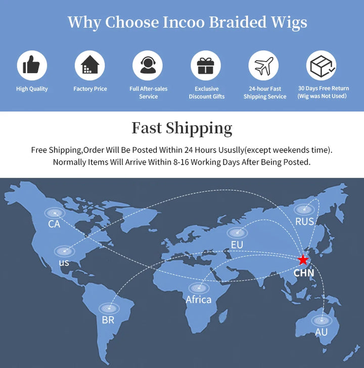Boho Box Braided Wigs Curly Hair Synthetic Full Lace Front Wigs for Black Women Goddess Locs Braid Wig Bohemian Box Braid Wig - Vogue Vista UK