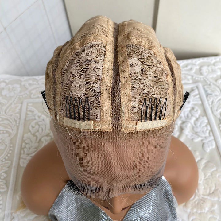 Synthetic Lace Front Wig Braided Wigs With Baby Hair 32 Inches 4 Twist Cornrow Braids Cosplay DIY Wig Synthetic Crochet Braids - Vogue Vista UK