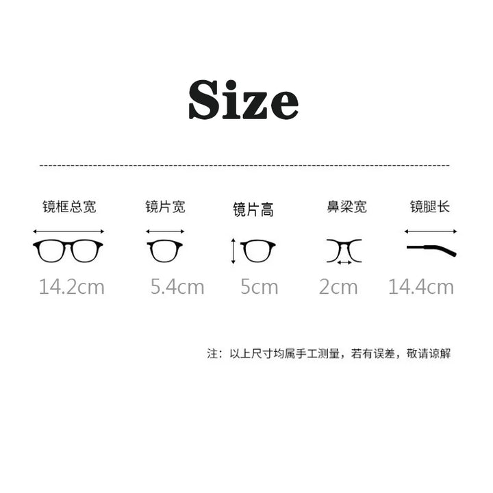 Square polygon Frame Plain glasses blue membrane Glasses all can match Men Women Fashion glasses lenses Blocking Glasses Eyewear - Vogue Vista UK
