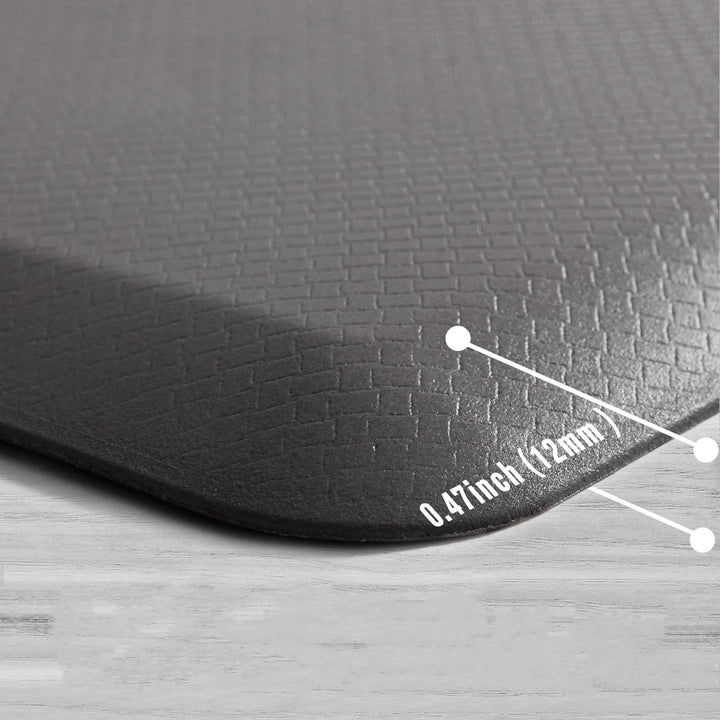 Anti-Fatigue Standing Mat, Kitchen Mat with PVC Waterproofing, Non-Slip Kitchen Rug - Vogue Vista UK