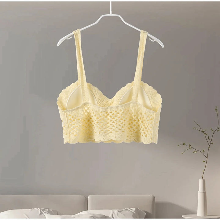Sexy Beading Halter Bikini Mini Skirt Sets Women Backless Twist Crop Top High Waist Hip Package Skirts 2025 Spring Lady Outfit - Vogue Vista UK