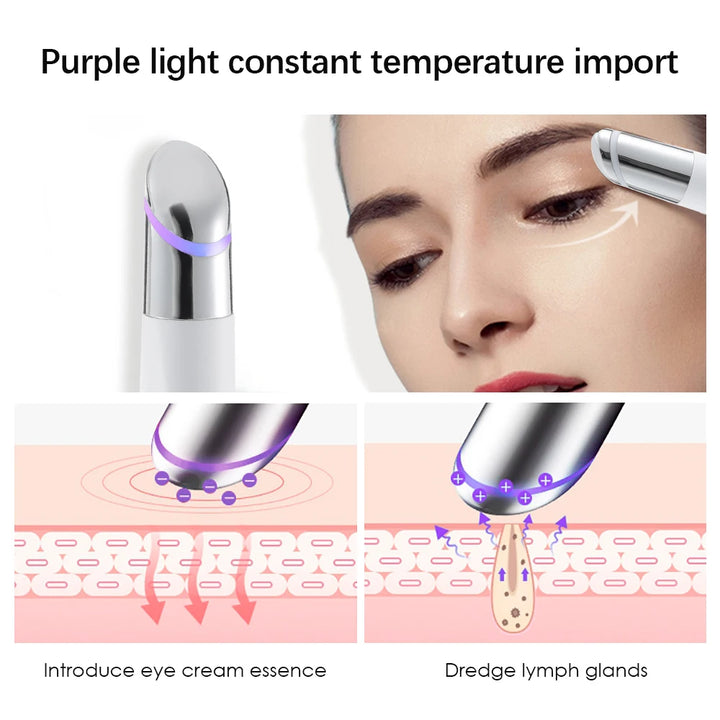 EMS Micro-current Neck Face Beauty Device LED IPL Skin Rejuvenation Cleaning Double Chin Removal Facial Lifting Firming Massager - Vogue Vista UK
