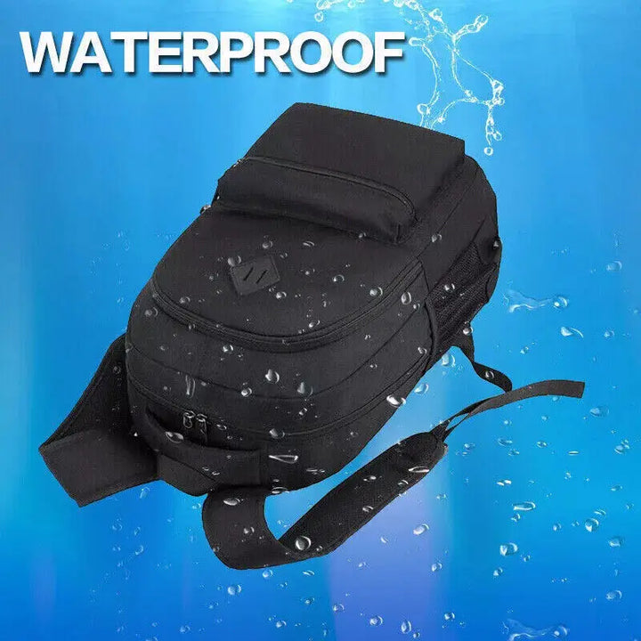 Men Women Boys Laptop Backpack Waterproof Large Mens Rucksack Travel School Bag - Vogue Vista UK