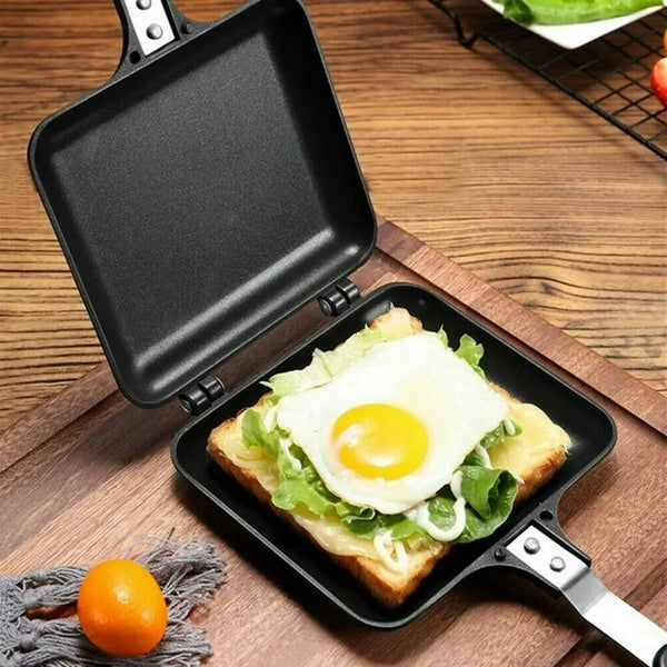 Sandwich Toastie Maker Toaster Machine Breakfast Non-stick Camping Stove Toaster - Vogue Vista UK