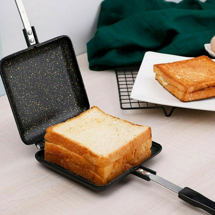 Sandwich Toastie Maker Toaster Machine Breakfast Non-stick Camping Stove Toaster - Vogue Vista UK