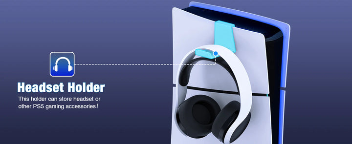 BEBONCOOL S3000 Cooling Vertical Stand For PlayStation 5 Slim DualSense Charger - Vogue Vista UK