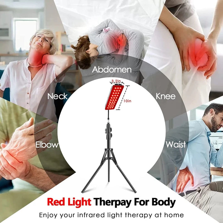 LED Red Light Healthcare Lamp For Full Body Face Near Infrared Light sauna for Joint Muscle Relieve Beauty Health Gadget - Vogue Vista UK