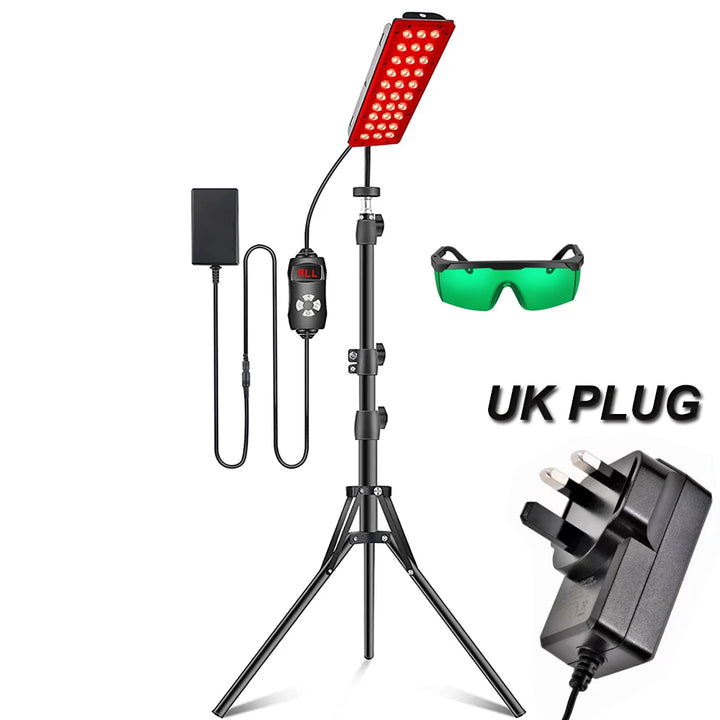 LED Red Light Healthcare Lamp For Full Body Face Near Infrared Light sauna for Joint Muscle Relieve Beauty Health Gadget - Vogue Vista UK
