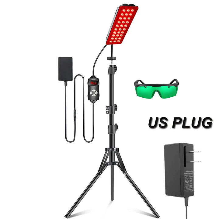LED Red Light Healthcare Lamp For Full Body Face Near Infrared Light sauna for Joint Muscle Relieve Beauty Health Gadget - Vogue Vista UK