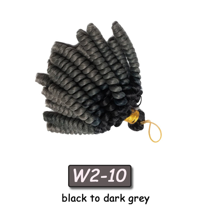 Benehair 6inch Short Jamacican Braids Crochet Hair Synthetic Ombre Black Brown Wine Red Curly Crochet braids for black women - Vogue Vista UK