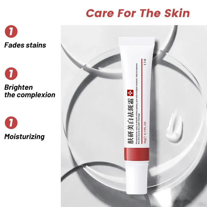 20g Whitening Freckle Cream Remove Dark Spot Cream Anti Freckle and Aging Cream Fade Pigmentation Melasma Brighten Serum Skin - Vogue Vista UK