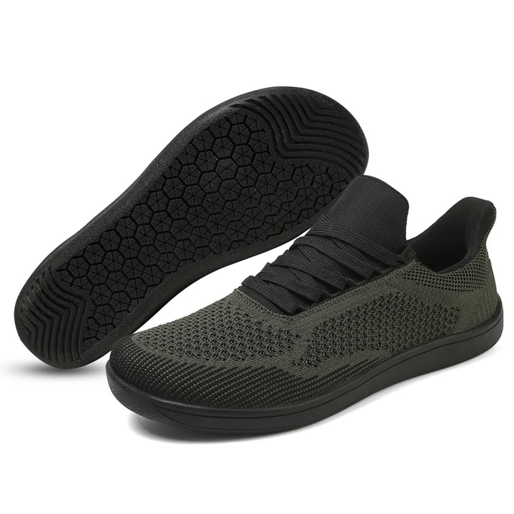 Minimalist Barefoot Shoes Hands Free Wide Toe Cross Trainer Casual Mesh Sneakers Lightweight Trekking Shoes for Hiking Climbing - Vogue Vista UK