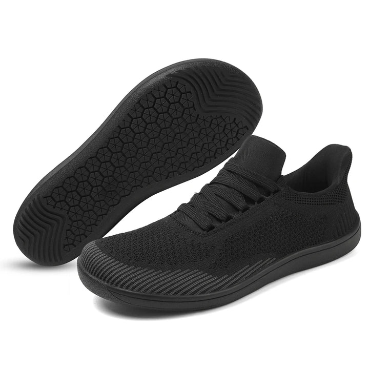 Minimalist Barefoot Shoes Hands Free Wide Toe Cross Trainer Casual Mesh Sneakers Lightweight Trekking Shoes for Hiking Climbing - Vogue Vista UK