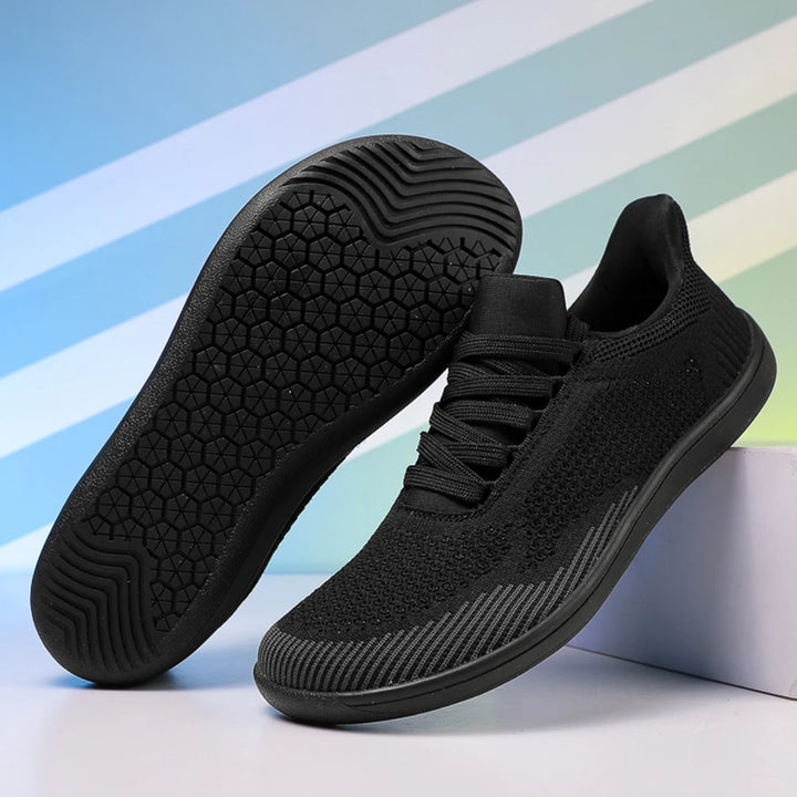 Minimalist Barefoot Shoes Hands Free Wide Toe Cross Trainer Casual Mesh Sneakers Lightweight Trekking Shoes for Hiking Climbing - Vogue Vista UK