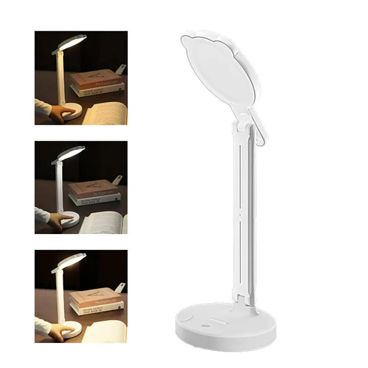 5W LED Desk Lamp Folding Touch USB Table Bedside Study Reading Night Light - Vogue Vista UK