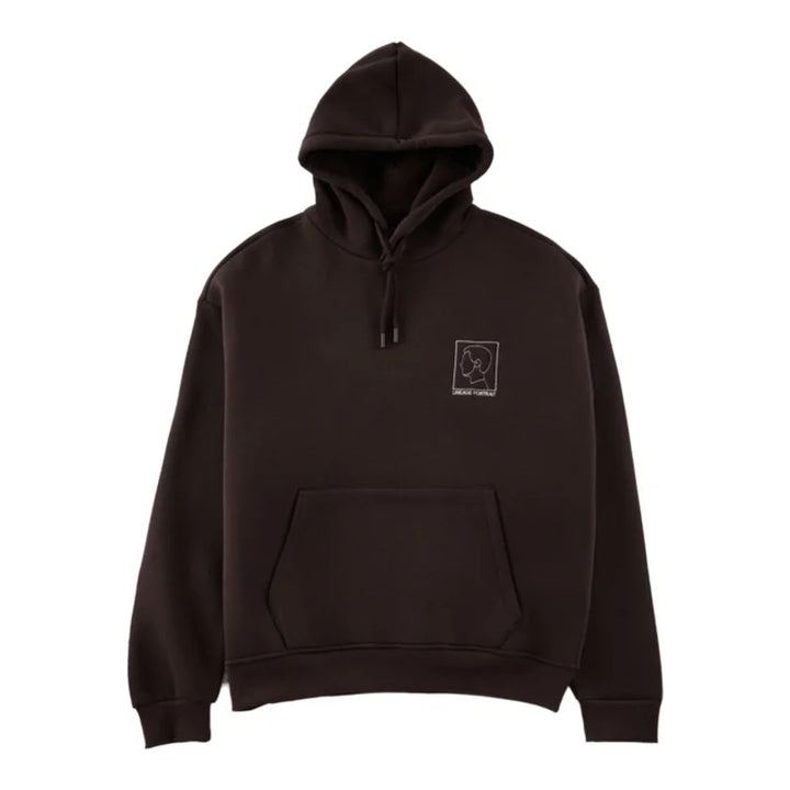 Trendyol TYZA Men's Hoodies & Sweatshirts Slogan Casual Knit Loose 3 Thread Combed Cotton Raising Hood Standard Sleeve Hoodies & - Vogue Vista UK